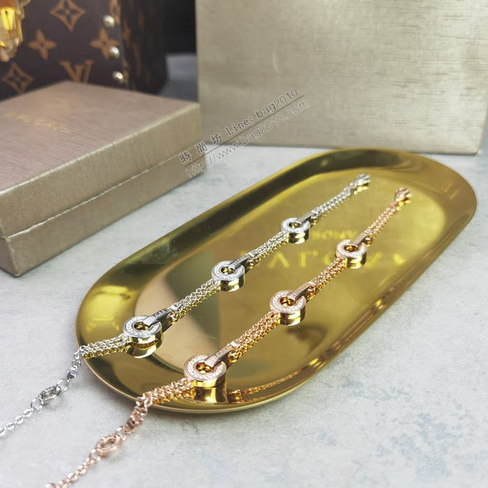 Bvlgari飾品 寶格麗玫瑰金手鏈  zgbq3061